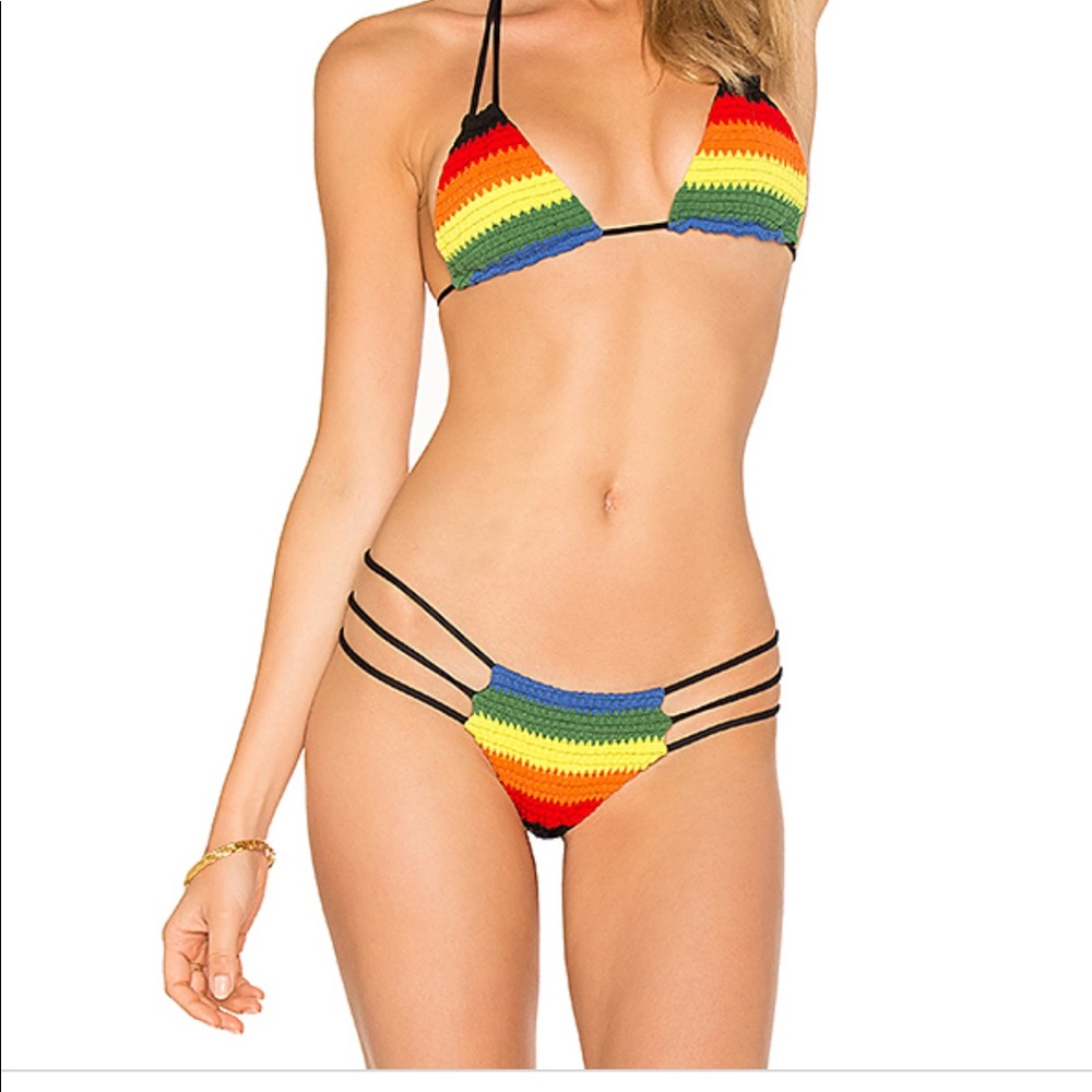 Indah swimsuit bikini rainbow